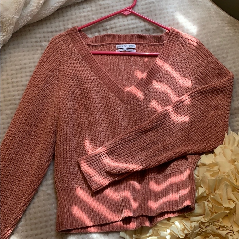 urban outfitters chenille sweater